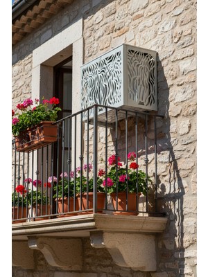 Liccia Klima Motoru/dış Ünite Gizleme/koruma Kafesi Xs 7000 Btu - 9000 Btu 86X44X65(H) Alüminyum Cormoran