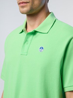 Regular Fit Organik Pamuk Polo Yaka  Tişört