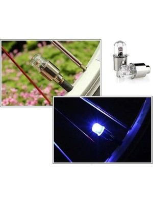 MiraLive Işıklı Bisiklet Araba Sibop Kapağı 2 Adet