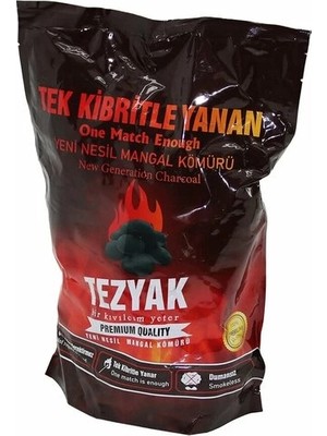 MiraLive Yeni Nesil Çabuk Tutuşan Mangal Kömürü 2 kg