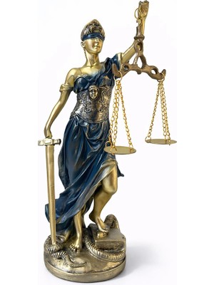 MiraLive 31X10 cm Polyester Adalet Biblosu