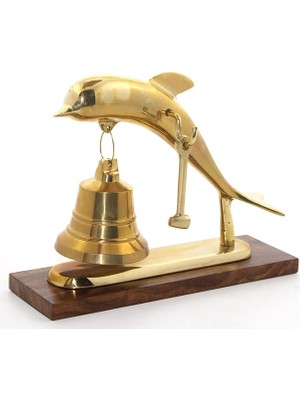 MiraLive Pirinç Yunus Balığı Tasarımlı Çan