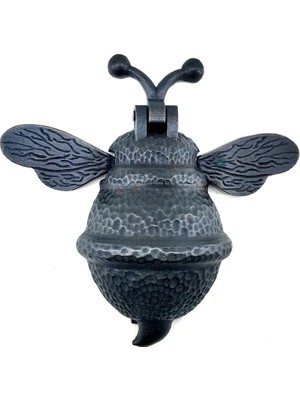 MiraLive Eco Lounge Antika Tarz Dekoratif Pirinç Arı Kapı Tokmağı, Taktak - Büyük, 163X150MM, Oksit