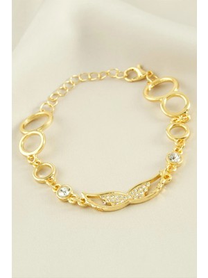 Hobilinka Kanat Taşlı Bileklik