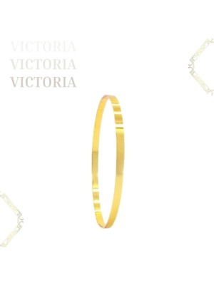 Victoria 8 gr 22 Ayar Işçiliksiz Yatırımlık Altın 3 mm Kibrit Çöpü Bilezik