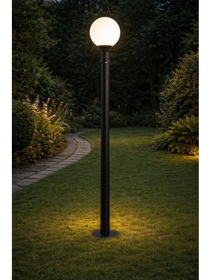 136 cm Glop Direkli Bahçe Armatürü - Bahçe Lambası