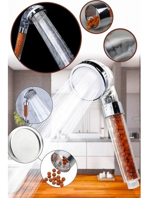 MiraLive Boncuklu Su Tasarruflu Kireç Önleyici Duş Başlığı