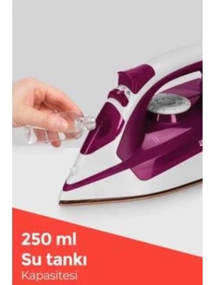 MiraLive 2200W Seramik Kaplama Estetik Tasarımı 360 Derece Dönebilir Kablosu