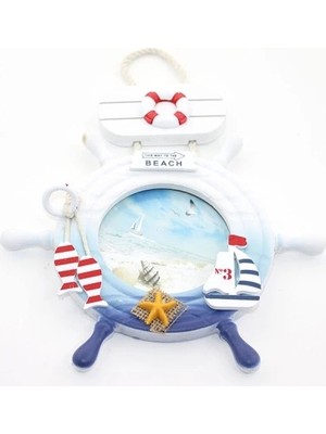 MiraLive Ahşap Marin Dümenli Çerçeve Model 3