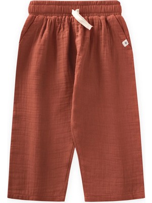 Cigit Müslin Pantolon 1-10 Yaş Rust