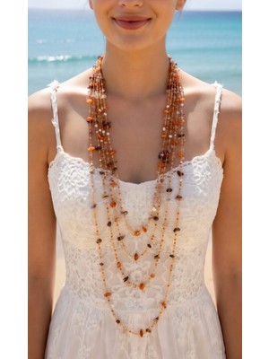 Derin's Design Art Yeni Sezon Doğal Taş Kolye