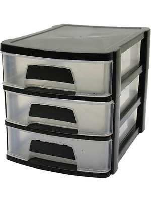 Tonton - No:2 Çekmece 3 Katlı 18.5X27X20CM (4887)