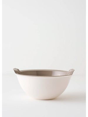 Bella Maison Bej Handle Kaseli Süzgeç 25,5 X 25,5 X 10,8 cm BPA İçermeyen Gıda ile Temasa Uygun