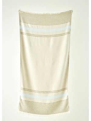 Bella Maison %100 Pamuk Dot Çantalı Peştamal (90X160 Cm)