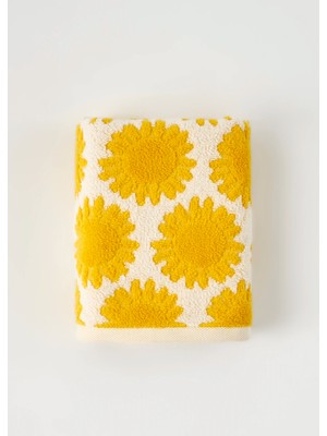 Bella Maison Pamuk Sunny Yüz Havlusu Sarı (50X70 Cm)