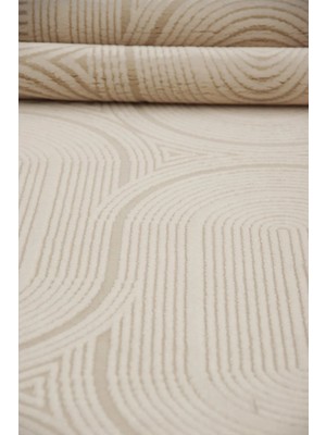 Kashe Halı Klas 5072 Bej Salon Halısı Oturma Odası Halısı Koridor Halısı Mutfak Halısı Modern Makine Halısı