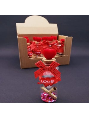 MiraLive Love Kalpli Dilek Şişesi