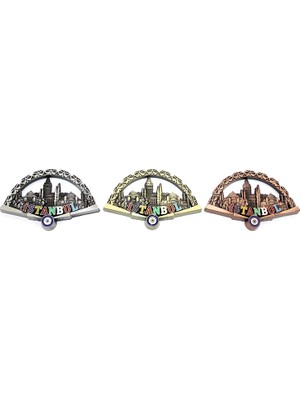 MiraLive Istanbul Temalı Metal Magnet Model 2