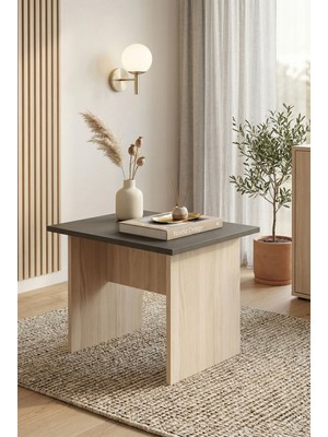 Robin Home Verona B Ofis Sehpası Barok/meşe/beyaz