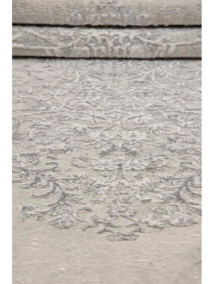 Kashe Halı Klas 5062 Gri Salon Halısı Oturma Odası Halısı Koridor Halısı Mutfak Halısı Modern Makine Halısı