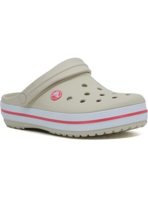Crocs Crocband Erkek Kadın Terlik Bej Renk Casual Kullanım İçin Konforlu Tasarım