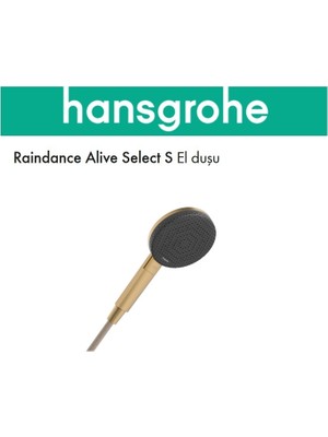Hansgrohe Raindance Alive Select S El Duşu 24511140