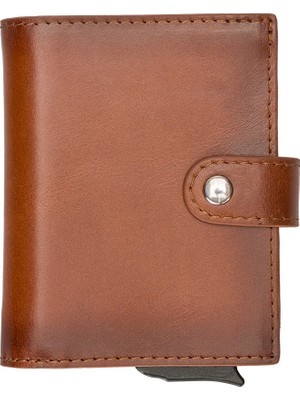 Gp Iguana Palermo Deri Cüzdan Kartlık Mekanizmalı RST2EF Taba