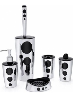 MiraLive Punto 5 Parça Banyo Seti Krom ROYALEKS-F326