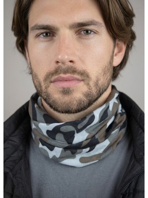 Sacce Scarves & Accessories Kamuflaj Desenli Baf Boyunluk