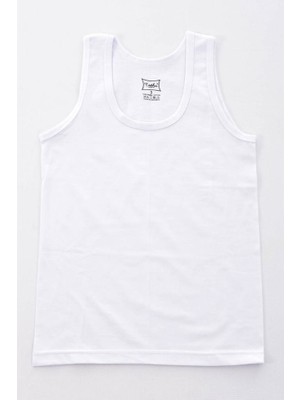 Tutku 0124 Erkek Çocuk Penye Atlet 6 Adet
