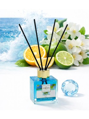 J'Amour Okyanus Esintisi Bambu Çubuklu Oda Kokusu 100 ml – Ferahlatıcı Deniz Notalı Koku
