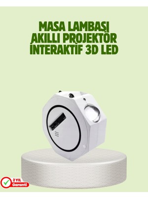 MiraLive Çok Modlu Yıldız ve Okyanus Efektli Gece Işığı Projektörü