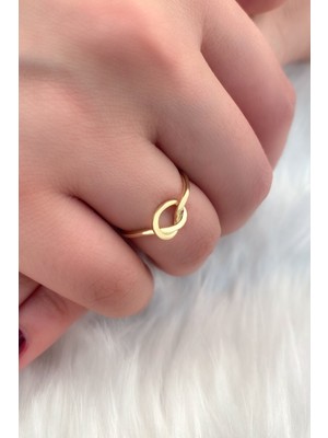 Fiyonk Kuyumculuk 14 Ayar Altın Düğüm Yüzük