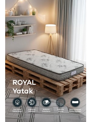 Mobyat Ultra Full Ortopedik Royal Sünger Yatak Yuvalı Yatak Ranza Yatağı