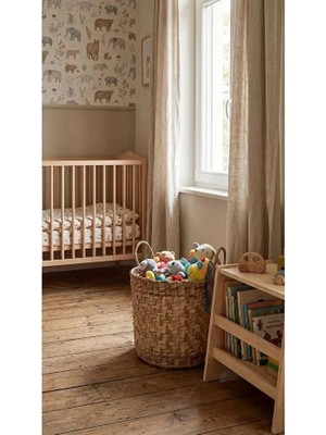 Hakici Çok Amaçlı Hasır Oyuncak Sepeti Organizer