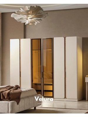 Velura Home & Living Aura 6 Kapaklı Gardırop