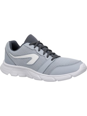 Decathlon Kadın Gri Spor Ayakkabı Koşu Tabanı Nefes Alabilir Yapı ile Rahatlık Sağlar