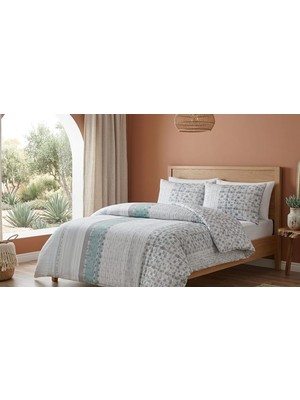 Taç Genç Modası Pamuklu Tek Kişilik Nevresim Takımı Maxwell Gri