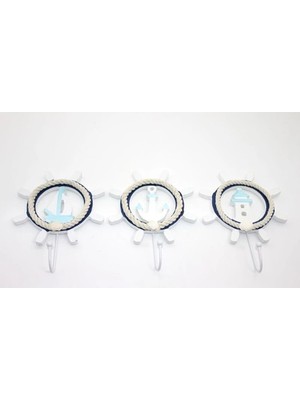 MiraLive Ahşap Marin Dümenli Askılık