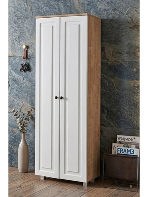 EUR037  Iki Kapaklı Sekiz Raflı Dolap