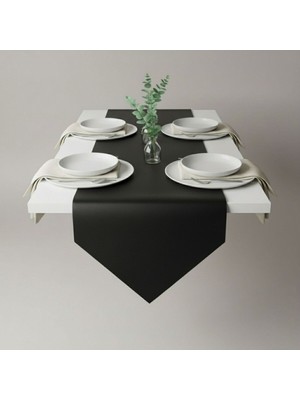 Grand Fine Art 4+1 Adet Deri Amerikan Servis+Runner Set (4 Amerikan Servis -1 Runner )