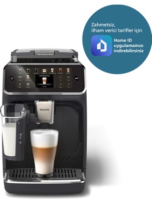 Philips 5500 Serisi LatteGo Tam Otomatik Espresso Makinesi 20 Sıcak ve Soğuk İçecek, Renkli Dokunmatik Ekran, EP5541/50