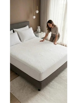 Orla Bambu Sıvı Geçirmez Ultra Sessiz Yatak Koruyucu Alez