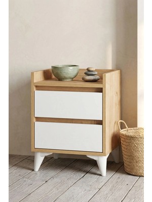 EUR041 2 Çekmeceli Komodin