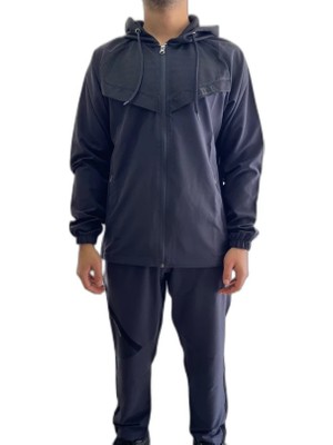 Joma Sweat Kapşonlu Full Zıp Mıcro Style M Sweatshirt Füme