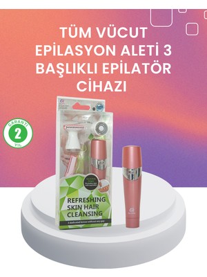 Store Mania Ieg™ Yumuşak ve Pürüzsüz Cilt Için Epilasyon Seti