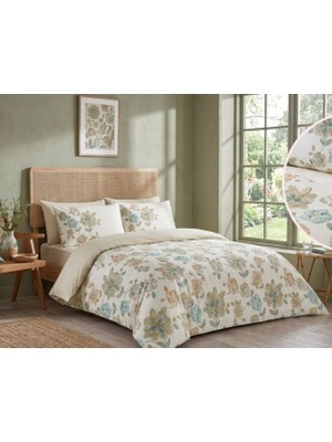 Taç Yeni Sezon Ranforce Pamuklu Çift Kişilik Nevresim Takımı Benıca Pembe