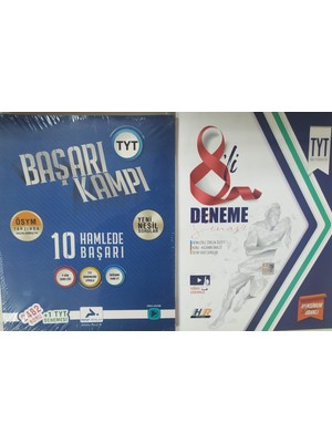 Eser Hız ve Renk Yayınları Tyt 8'li Deneme Sınavı Seti+Paraf Tyt Başarı Kampı 10 Hamlede Başarı