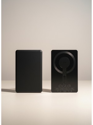 Oglo Magnetic Wireless Powerbank 5000MAH – Manyetik Kablosuz Hızlı Şarj