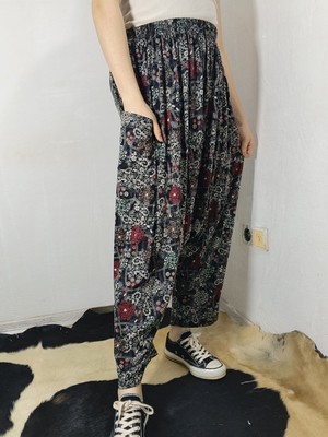 Hoaryage Turlu Viskon Penye Şalvar Pantolon , Paçası Manşetli Sosyete Şalvar %100 Pamuk 36-44 Beden